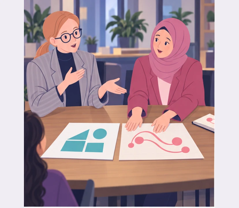 Anna and Amira discover two meanings of a leader’s opinion.