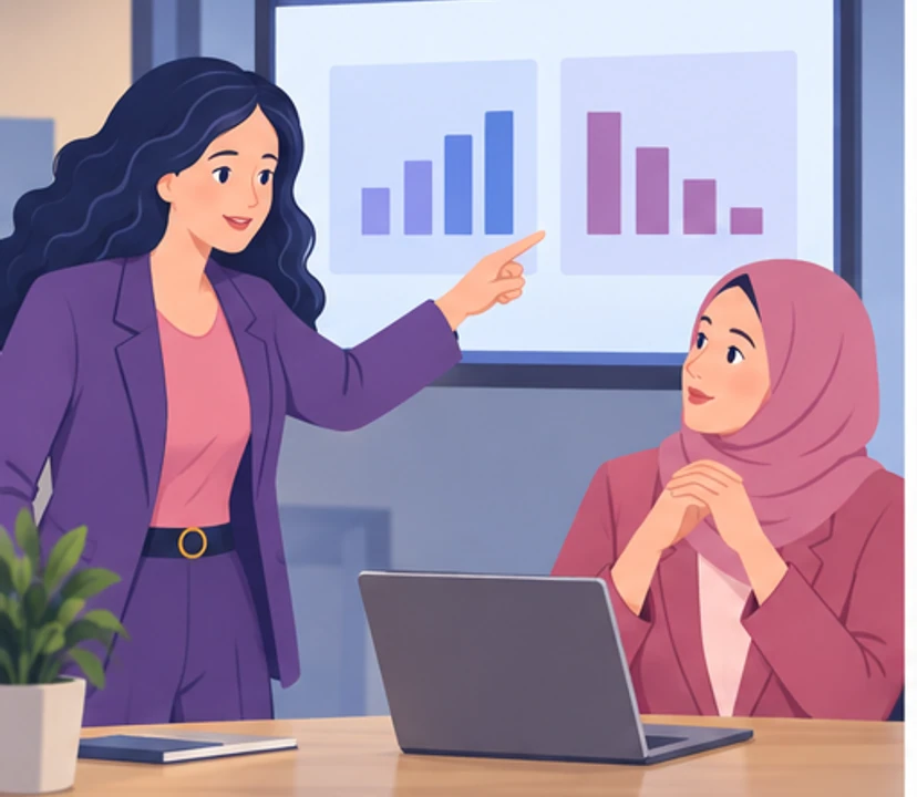 Zofia quickly chooses the first option while Amira accepts the decision.